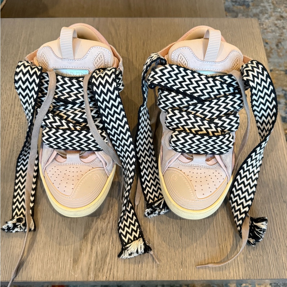 LANVIN Curb Sneakers